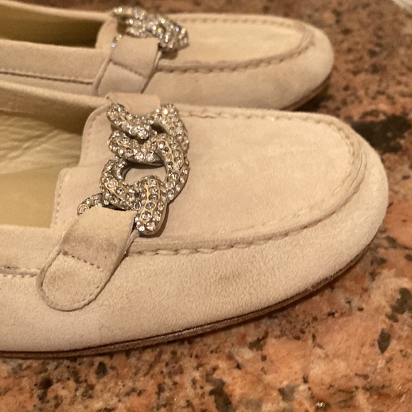 🌟 HP 🌟 Stuart Weitzman embellished suade loafers - Picture 7 of 11